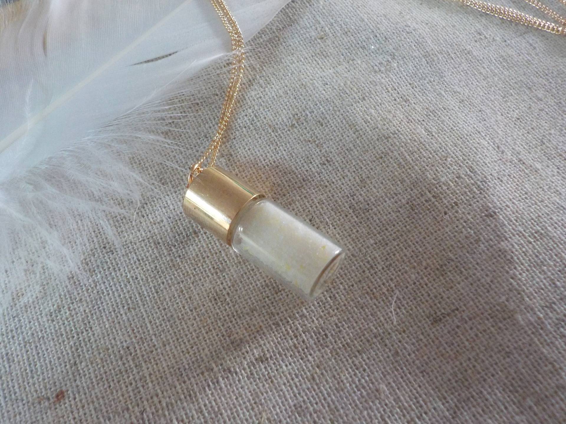 Halsband Kolben Opal Pulver, Minimal Opal Hüpfhals Halskette, Halskette Rosa Gold, Opale Hüpfkette von BUniqueShop