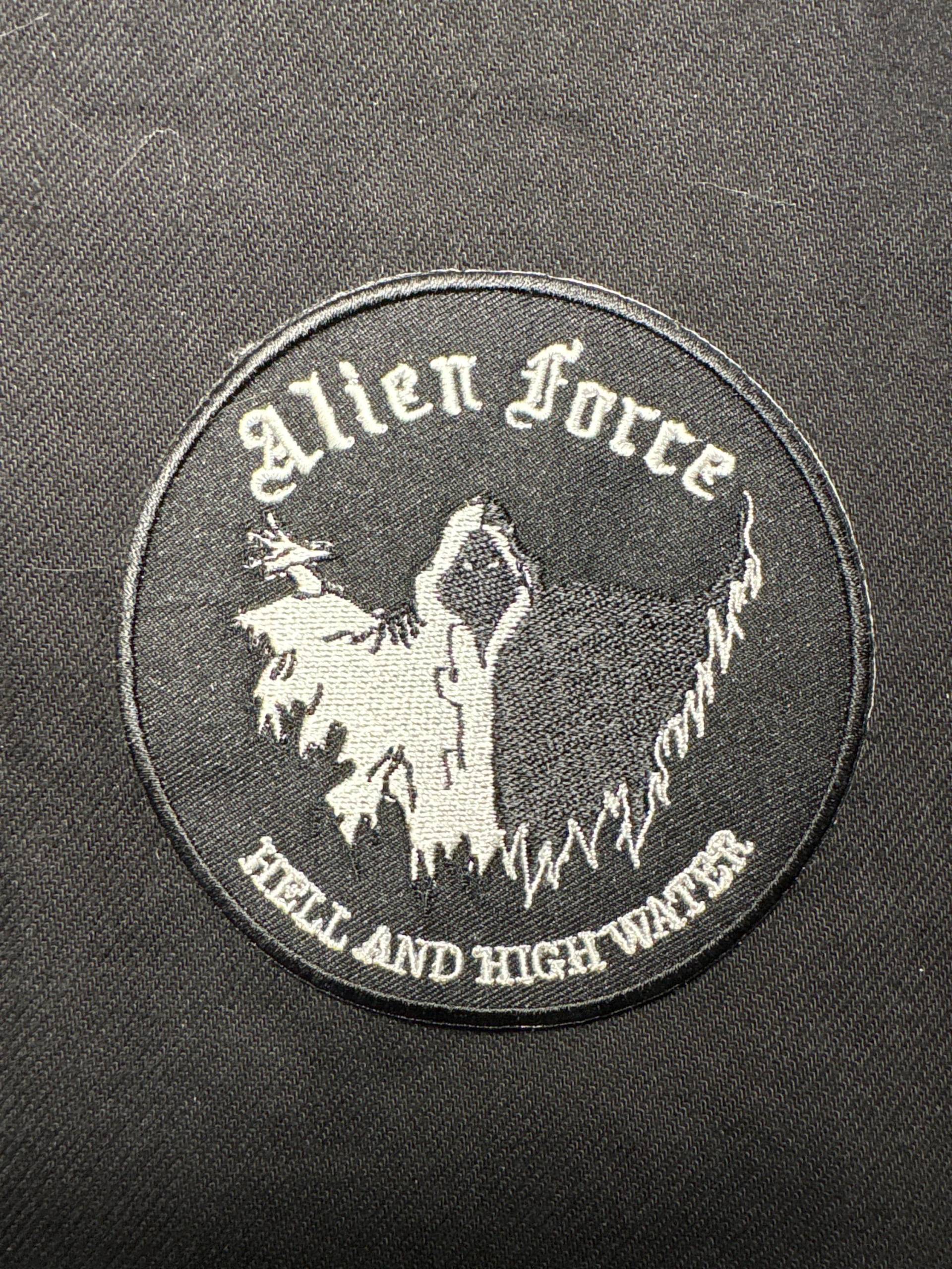 Aufnäher Patch Alien Force - Hell & High Water von BVAShop