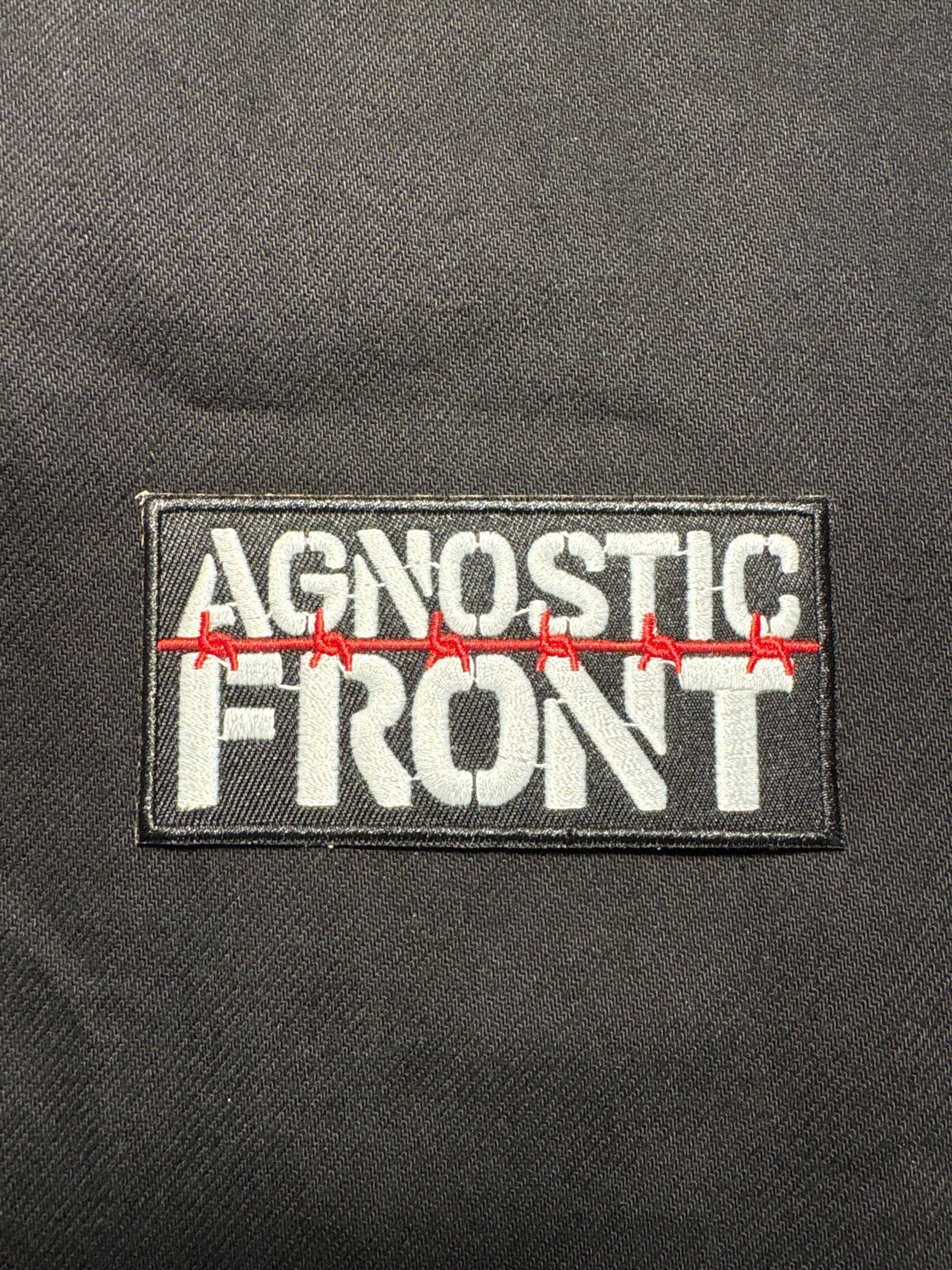 Embroidered Patch Agnostic Front von BVAShop