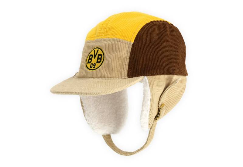 BVB Ohrenmütze BVB Mütze Colorblock Logo Baby (1-St) von BVB
