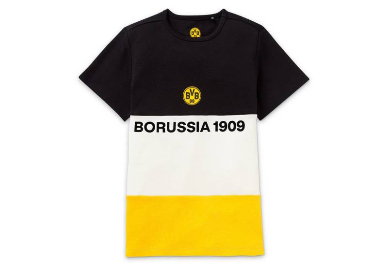 BVB T-Shirt BVB T-Shirt Colorblock Kinder (1-tlg) von BVB