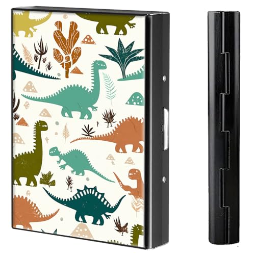 BVCLKJPOI Kreditkartenetui aus Metall, 6 Kartenfächer, RFID-blockierende Edelstahl-Geldbörse, schlanke Metall-Kreditkarten-Brieftasche, mit zuverlässigem Druckknopf, Metallgeldbörse für Damen und von BVCLKJPOI