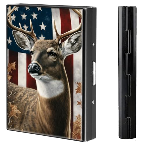 BVCLKJPOI Kreditkartenetui aus Metall, 6 Kartenfächer, RFID-blockierende Edelstahl-Geldbörse, schlanke Metall-Kreditkarten-Brieftasche, mit zuverlässigem Druckknopf, Metallgeldbörse für Damen und von BVCLKJPOI