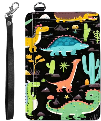 BVCLKJPOI RFID Blocking Wallet Women Slim Credit Card Holder with ID Window, Cute Small Front Pocket Card Wallet, Minimalist PU Leather Card Case for Travel Shopping Office Use, A1, Niedlicher von BVCLKJPOI