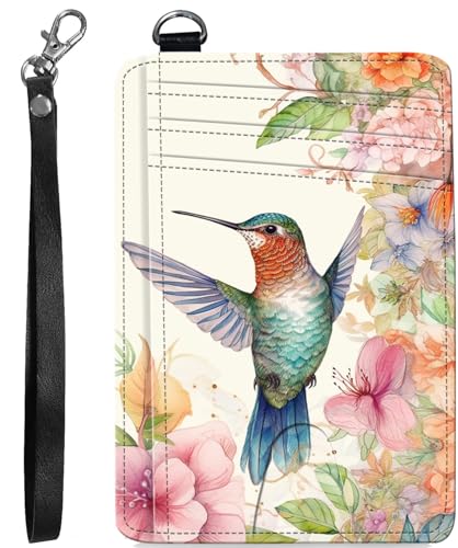 BVCLKJPOI RFID Blocking Wallet Women Slim Credit Card Holder with ID Window, Cute Small Front Pocket Card Wallet, Minimalist PU Leather Card Case for Travel Shopping Office Use, A2, Kolibri 2 BVCLKJPOI RFID Blocking Wallet Women Slim Credit Card Holder with ID Window, Cute Small Front Pocket Card Wallet, Minimalist PU Leather Card Case for Travel Shopping Office Use, A2, Kolibri 2 von BVCLKJPOI