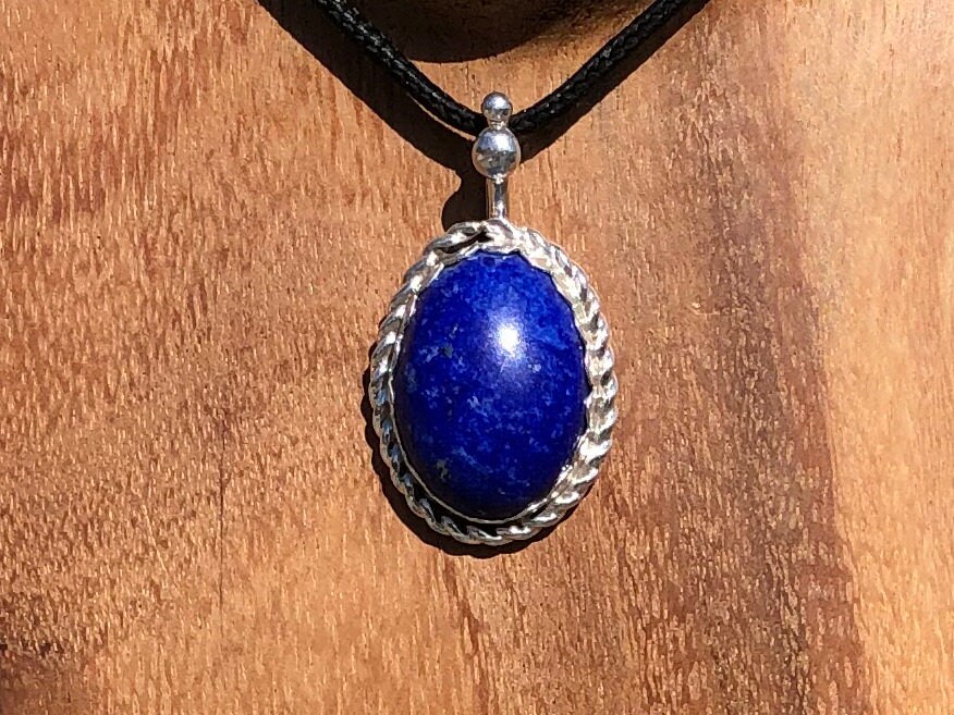 Lapislazuli Anhänger Set in Feinem Silber Lapislazuli Anhänger Set in Feinem Silber von BVCreationsAZ