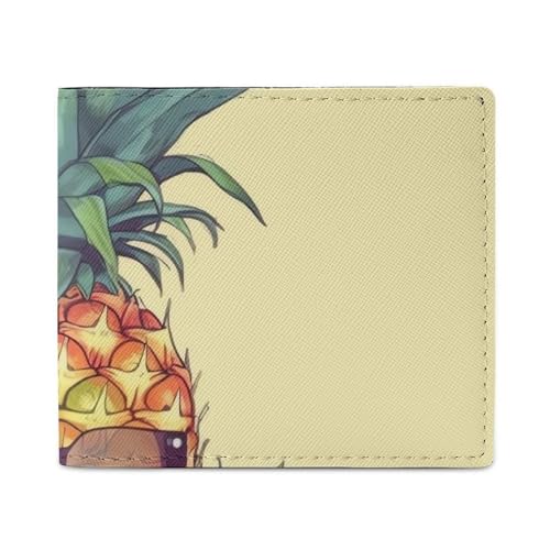 Stilvolle und tragbare kleine Geldbörse mit lustigem Ananas-Druck, perfekt für Rucksäcke, Schultertaschen, Taschen usw. Stilvolle und tragbare kleine Geldbörse mit lustigem Ananas-Druck, perfekt für Rucksäcke, Schultertaschen, Taschen usw. von BVKWNTSA