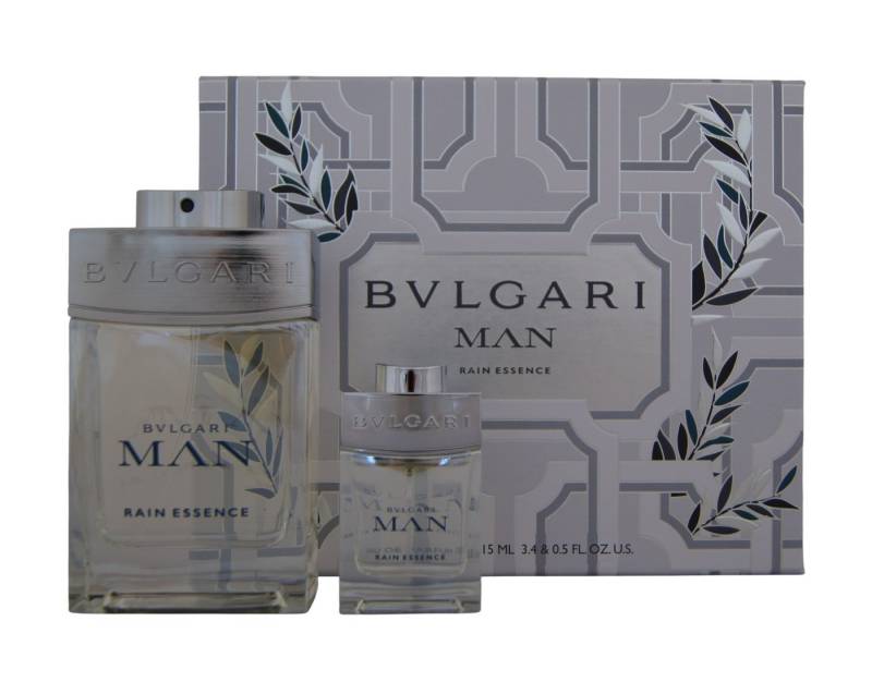 BVLGARI Duft-Set Bvlgari Man Rain Essence Eau de Parfum edp 100ml + Eau de Parfum 15ml, 1-tlg. von BVLGARI