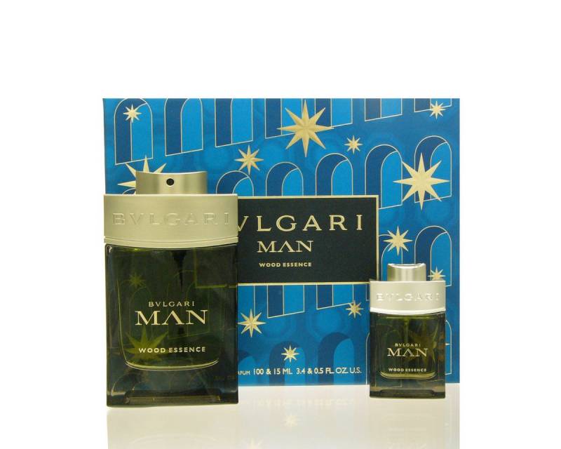 BVLGARI Duft-Set Bvlgari Man Wood Essence Set - EDP 100 ml + EDP 15 ml von BVLGARI