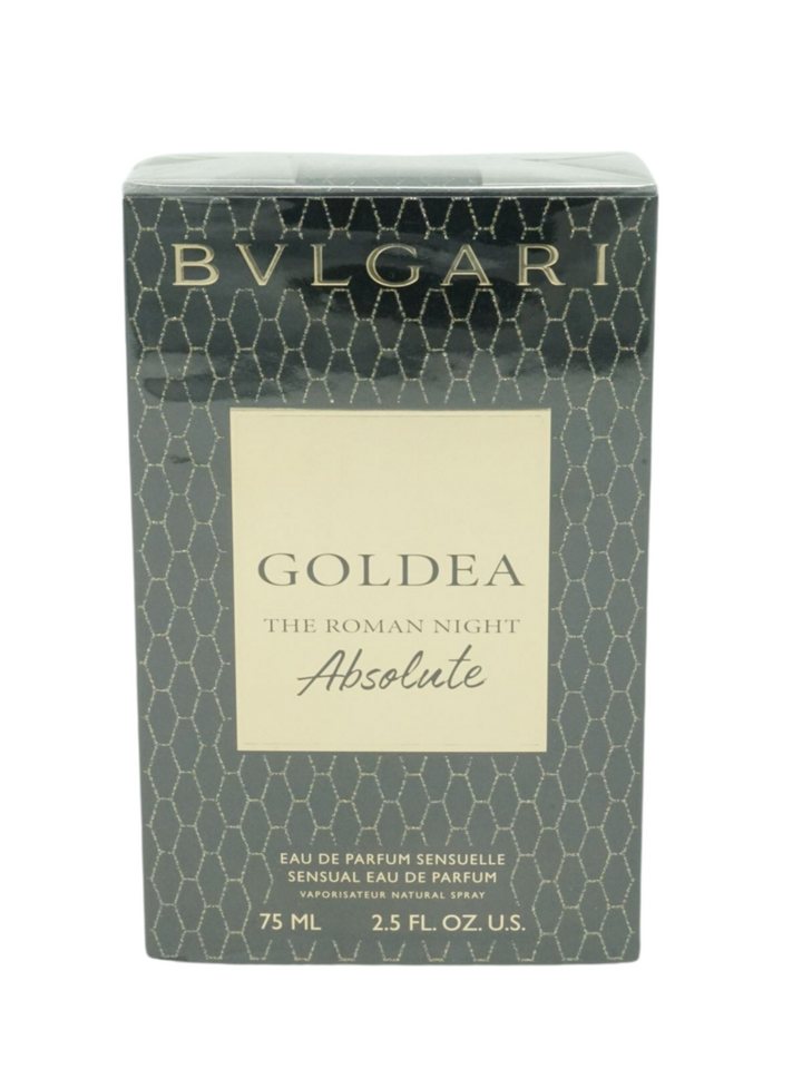 BVLGARI Eau de Parfum Bvlgari Goldea The Roman Night Absolute Eau de parfum Sensuelle 75ml von BVLGARI