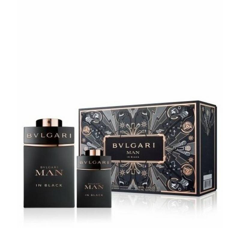BVLGARI Eau de Parfum Man in Black Gift Set Eau de Parfum 100ml + Mini 15ml von BVLGARI