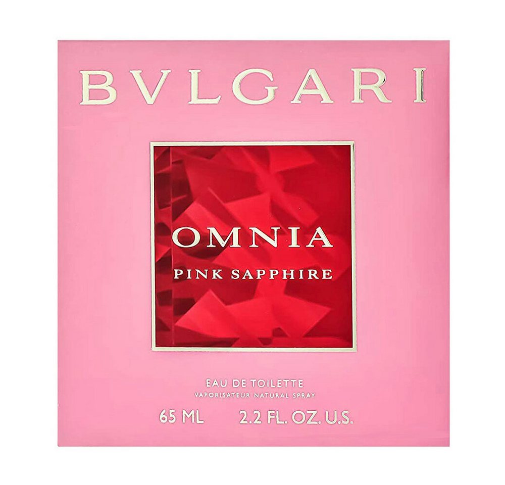 BVLGARI Eau de Toilette Bvlgari Bulgari Omnia Pink Sapphire 65 ml Eau de Toilette Spray Damen von BVLGARI
