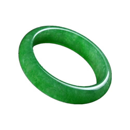 Damen-Armbänder Edle und elegante Runde Armband Fengshui Reichtum Wohlstand Jadeit-Armband Handgeschnitzt Glücksbringer Familie und Freunde von BVMKNI