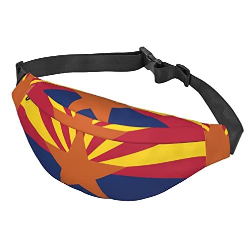 Arizona-Flaggen-Gürteltasche für Damen und Herren, große modische Hüfttasche für Reisen, Laufen, Unisex-Gürteltasche, Flagge Arizona, Einheitsgröße von BVMPRS