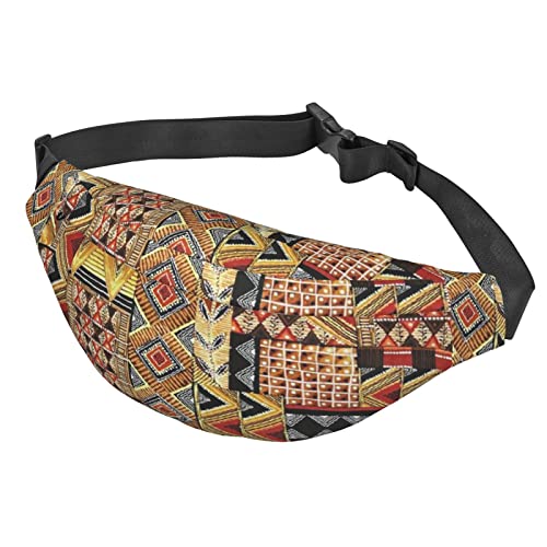 Arizona-Flaggen-Gürteltasche für Damen und Herren, große modische Hüfttasche für Reisen, Laufen, Unisex-Gürteltasche, Patchwork Afrikanisches Textil, Einheitsgröße von BVMPRS