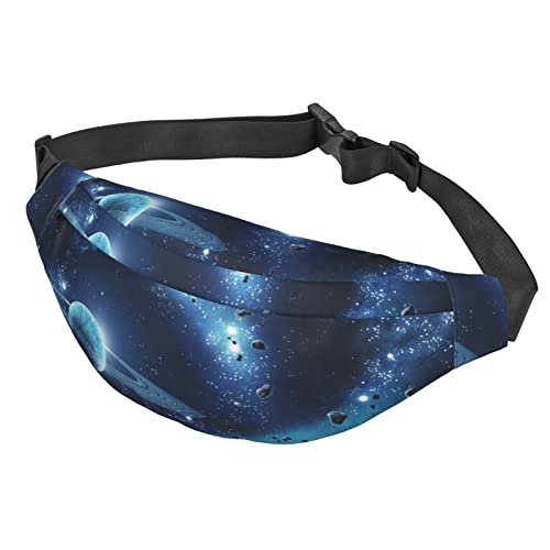 Moon Stars and Planets Bauchtasche für Damen und Herren, große modische Hüfttasche für Reisen, Laufen, Unisex-Gürteltasche, Mond, Sterne und Planeten, Einheitsgröße von BVMPRS