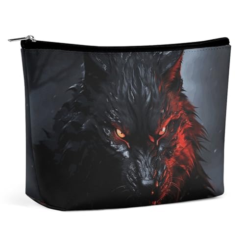 Make-up-Tasche, tragbare Kosmetiktasche, große Kapazität, Reise-Make-up-Tasche, Aufbewahrungstasche, schöner tropischer Sonnenaufgang am Strand, bedruckte Kulturbeutel, geeignet für Frauen und Mädchen Make-up-Tasche, tragbare Kosmetiktasche, große Kapazität, Reise-Make-up-Tasche, Aufbewahrungstasche, schöner tropischer Sonnenaufgang am Strand, bedruckte Kulturbeutel, geeignet für Frauen und Mädchen von BVNMT