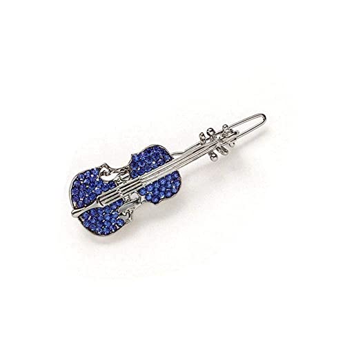 1Pc Koreanische Haar Clip Violine Haar Clip Süße Haarnadeln Nette Kristall Strass Clips Haarspange Zubehör Headwear Haar Frauen von BVSPA