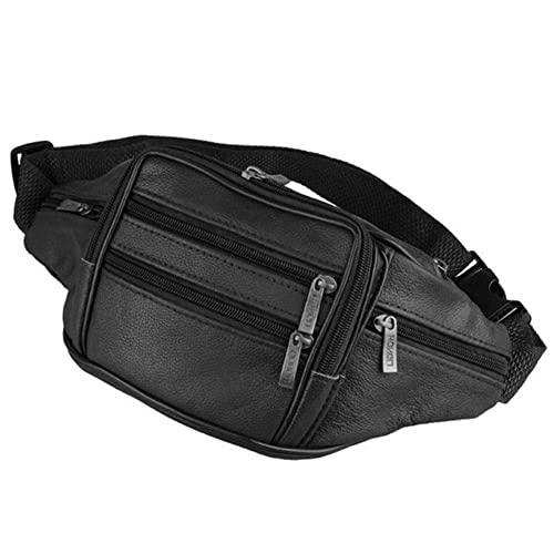 Hüfttasche Designer Reißverschluss Brusttasche Sport Reise Taille Gürtel Taschen Mode Taille Telefon Outdoor Pack Casual für Frauen I8e9 Männer, Schwarz von BVSPA