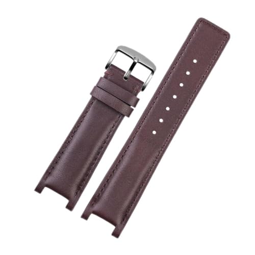 BWBVHRHZY 16 * 10mm 20 * 12mm 22 * 14mm Uhrenarmband Passend for Guc YA1332 YA1333 1335 Serie Passend for Gu-cci Männer und Frauen Gekerbtes Uhrenarmband(White Black,16-10mm) von BWBVHRHZY