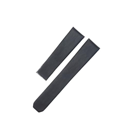 BWBVHRHZY Geeignete Passform for TAG Heuer F1 Uhrenarmbänder aus weich gesponnener Seide, Damen-Uhrenarmband aus weichem Leder(Black) von BWBVHRHZY