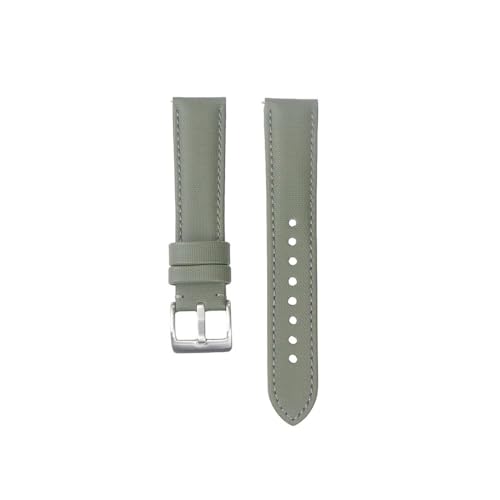 BWBVHRHZY Hochwertiges Segeltuch-Uhrenarmband, 18 mm, 19 mm, 20 mm, 22 mm, Stoffarmband, Qucik Release-Armband, Gürtelzubehör(Army green 1,22mm) von BWBVHRHZY