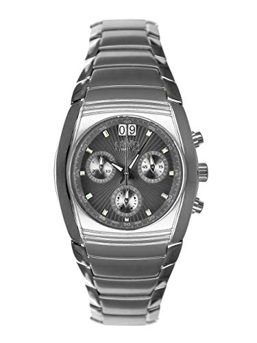 BWC Swiss Herren Uhr Chronograph Quarz mit Edelstahl Armband 207875003 von BWC Swiss