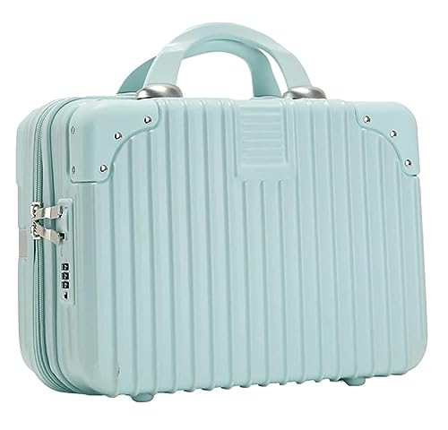 BWCKMTSC ASERZENITH PARTO-ON Koffergepäck mit Gepäck aufgeladener Funktion Design Koffer Damen Passwort Boarding-Handgepäckkoffer mit Gepäck (d 14inch) von BWCKMTSC