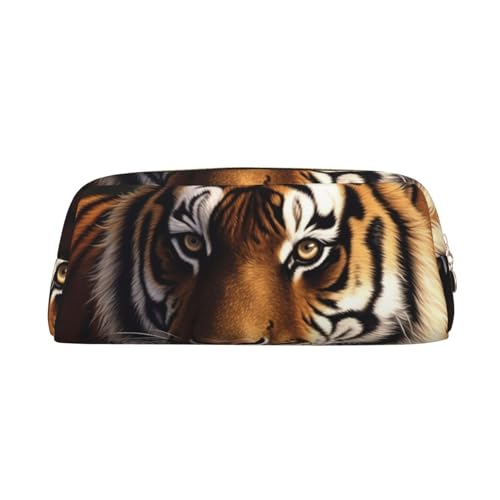 BWLHJKE Make-up-Tasche mit Bengal-Tigermotiv, für Damen und Herren, Reise-Kulturbeutel, ästhetische Geldbörse, großes Federmäppchen, Gold, Einheitsgröße BWLHJKE Make-up-Tasche mit Bengal-Tigermotiv, für Damen und Herren, Reise-Kulturbeutel, ästhetische Geldbörse, großes Federmäppchen, Gold, Einheitsgröße von BWLHJKE
