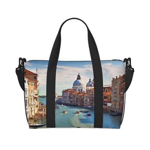 Reisetasche für Herren, Turnbeutel, Grand C in Italien, Gepäcktasche mit Schultergurt, große Sporttasche für Damen, Wochenendtasche, Übernachtungstasche, faltbare Tragetasche für Flugzeug Reisetasche für Herren, Turnbeutel, Grand C in Italien, Gepäcktasche mit Schultergurt, große Sporttasche für Damen, Wochenendtasche, Übernachtungstasche, faltbare Tragetasche für Flugzeug von BWLHJKE