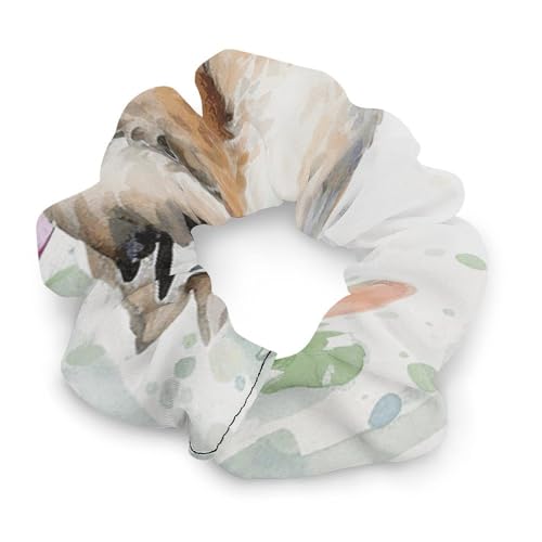 Weiche Polyester-Haargummis, Aquarell, Ente, Haargummi für Damen und Herren, tolles Geschenk für den Urlaub von BWQSKL