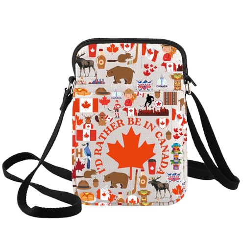 BWWKTOP Canadian Crossbody Geldbörse Kanada Reise Geschenke I'd Rether Be In Canada Umhängetasche Kanadisches Urlaubsgeschenk, Be in Canada-xk B BWWKTOP Canadian Crossbody Geldbörse Kanada Reise Geschenke I'd Rether Be In Canada Umhängetasche Kanadisches Urlaubsgeschenk, Be in Canada-xk B von BWWKTOP