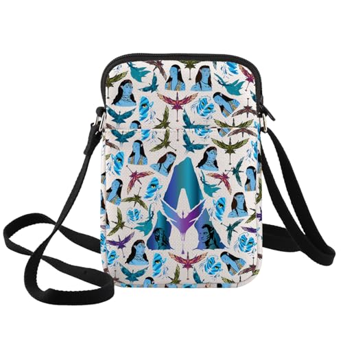 BWWKTOP Jake Sully Crossbody Bag Alpha Exoplanet Fans Geschenk Dr. Grace Umhängetasche Omaticaya Clan Merch, Jake Sully Xk B, Umhängetasche von BWWKTOP