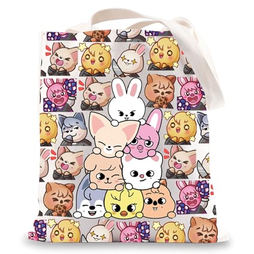BWWKTOP Koren SKZ Crossbody Bag Koren Fans Geschenk SKZ Anime Umhängetasche SKZ Member Merch, Skz Tg Bl von BWWKTOP