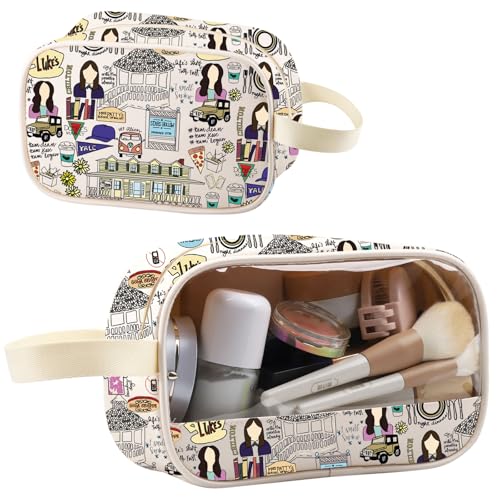 BWWKTOP Luke's Diner Umhängetasche Lorelai & Rory Fans Geschenke Sterne Hohl Gilmore verstellbare Kuriertasche (Luke's TM-Bag) von BWWKTOP