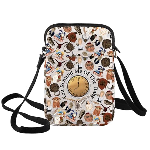 BWWKTOP Sarah & Jareth Crossbody Purse Wiseman & Goblin Fans Inspired Gift Ello Worm Shoulder Bag Sarah And Jareth Merch, You Remine Me Xk Bag von BWWKTOP