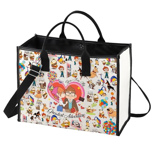 BWWKTOP Up Movie Umhängetasche Ellie & Carl Fans Gifts You Are My Greatest Adventure Umhängetasche Kevin Up Merch, Greatest Bg von BWWKTOP