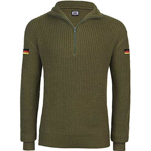 BWuM Bundeswehr Troyer mit Flaggen, Größe:3XL, Farbe:Oliv von BWuM