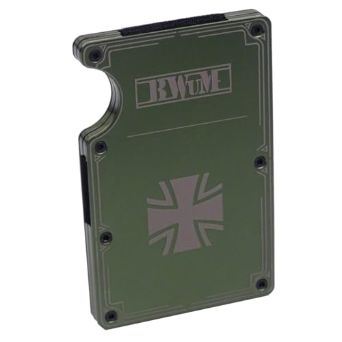 BWuM Kartenhalter mit Clip & Gravur - Eisernes Kreuz von BWuM