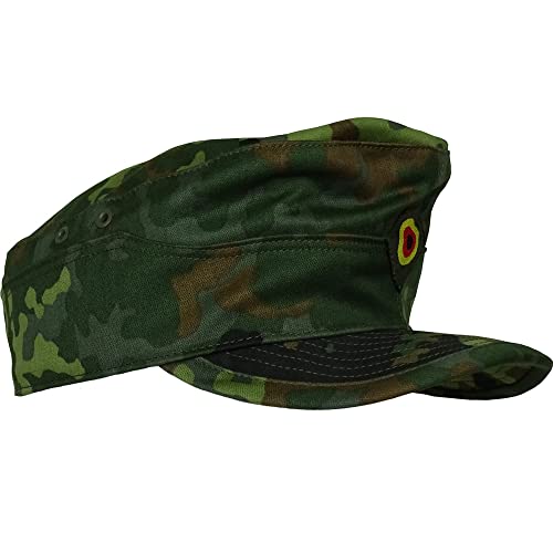 BWuM ORIGINAL Bundeswehr FELDMÜTZE NEU Flecktarn/WÜSTENTARN BW SCHIRMMÜTZE MÜTZE, Größe:58 (L), Farbe:Flecktarn von BWuM