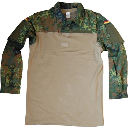 BWuM Original Bundeswehr KSK Combat-Shirt, Größe:42/44 (S-M), Farbe:Flecktarn von BWuM