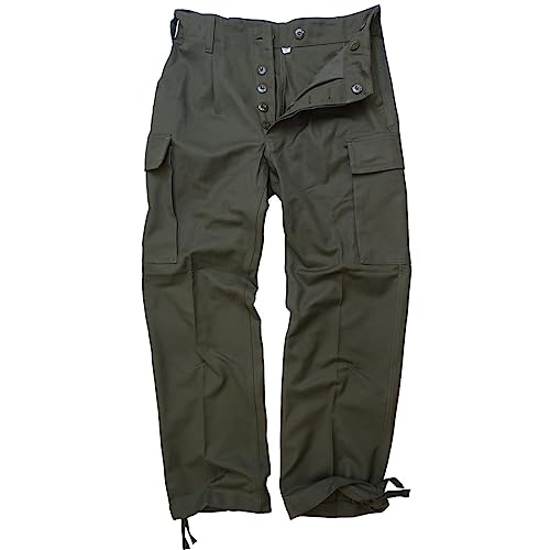 BWuM Original Bundeswehr Moleskinhose, Größe:10 (54), Farbe:Oliv von BWuM