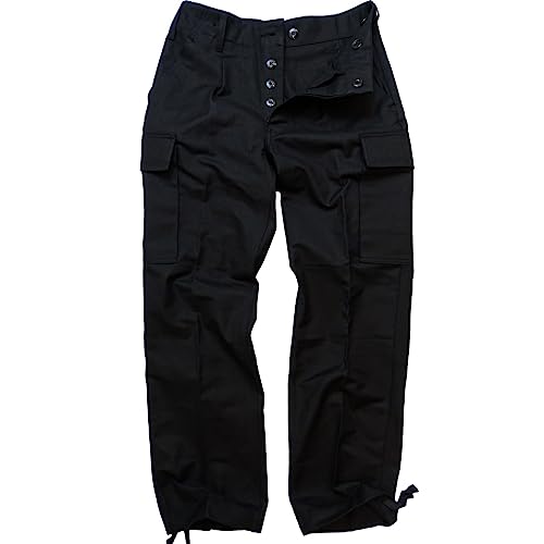 BWuM Original Bundeswehr Moleskinhose, Größe:10 (54), Farbe:Schwarz von BWuM