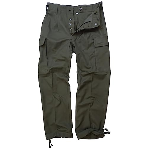 BWuM Original Bundeswehr Moleskinhose, Größe:5 (27), Farbe:Oliv von BWuM