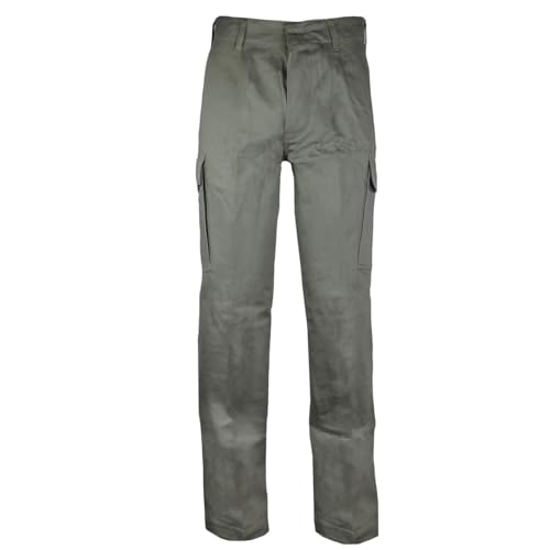 BWuM Original Bundeswehr Moleskinhose *Zivilversion*, Größe:54 (XXL), Farbe:Oliv von BWuM