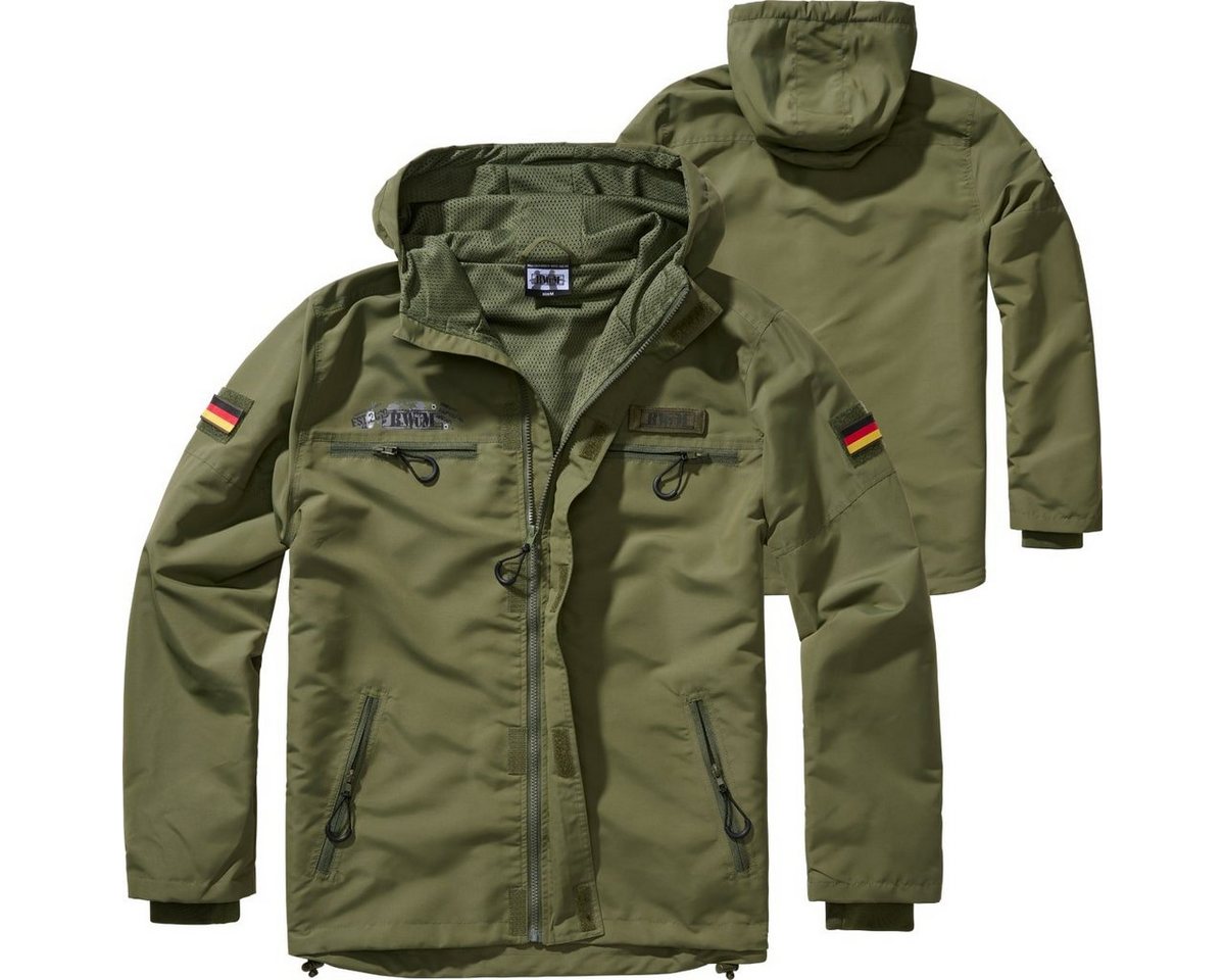 BWuM Windbreaker BWuM Tactical Windbreaker Zipper Sommer + Patch & Flaggen von BWuM