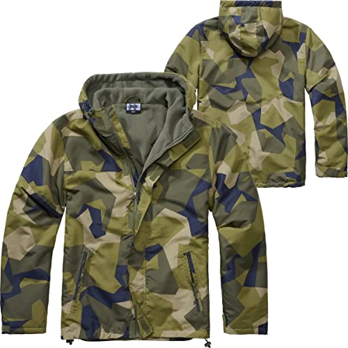 BWuM Windbreaker mit Zipper, Größe:4XL, Farbe:M90-Tarn von BWuM