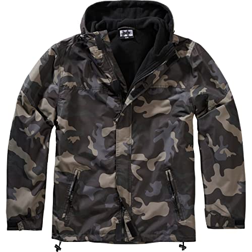 BWuM Windbreaker mit Zipper, Größe:3XL, Farbe:Darkcamo von BWuM