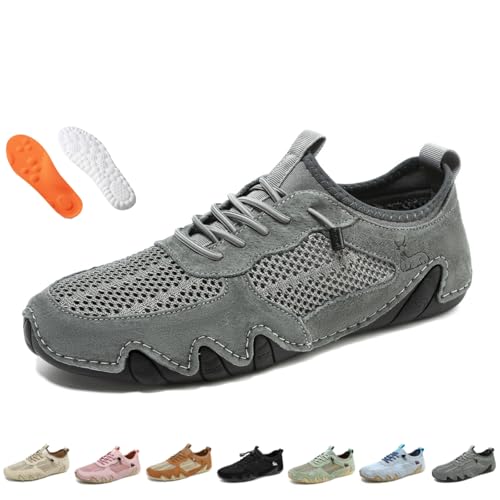 BXCZEDW Vogany Shoes Damen und Herren, Nevova Schuhe Orthopädische Sandalen, Unisex Slip-on Barfuß und Atmungsaktive Sportsandalen, grau, 41 EU BXCZEDW Vogany Shoes Damen und Herren, Nevova Schuhe Orthopädische Sandalen, Unisex Slip-on Barfuß und Atmungsaktive Sportsandalen, grau, 41 EU von BXCZEDW