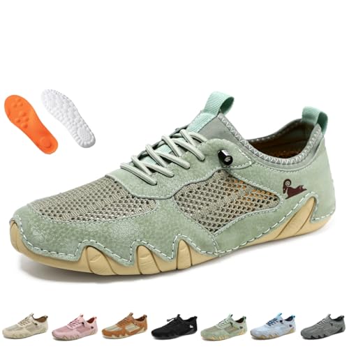 BXCZEDW Vogany Shoes Damen und Herren, Nevova Schuhe Orthopädische Sandalen, Unisex Slip-on Barfuß und Atmungsaktive Sportsandalen, grün, 41 EU BXCZEDW Vogany Shoes Damen und Herren, Nevova Schuhe Orthopädische Sandalen, Unisex Slip-on Barfuß und Atmungsaktive Sportsandalen, grün, 41 EU von BXCZEDW